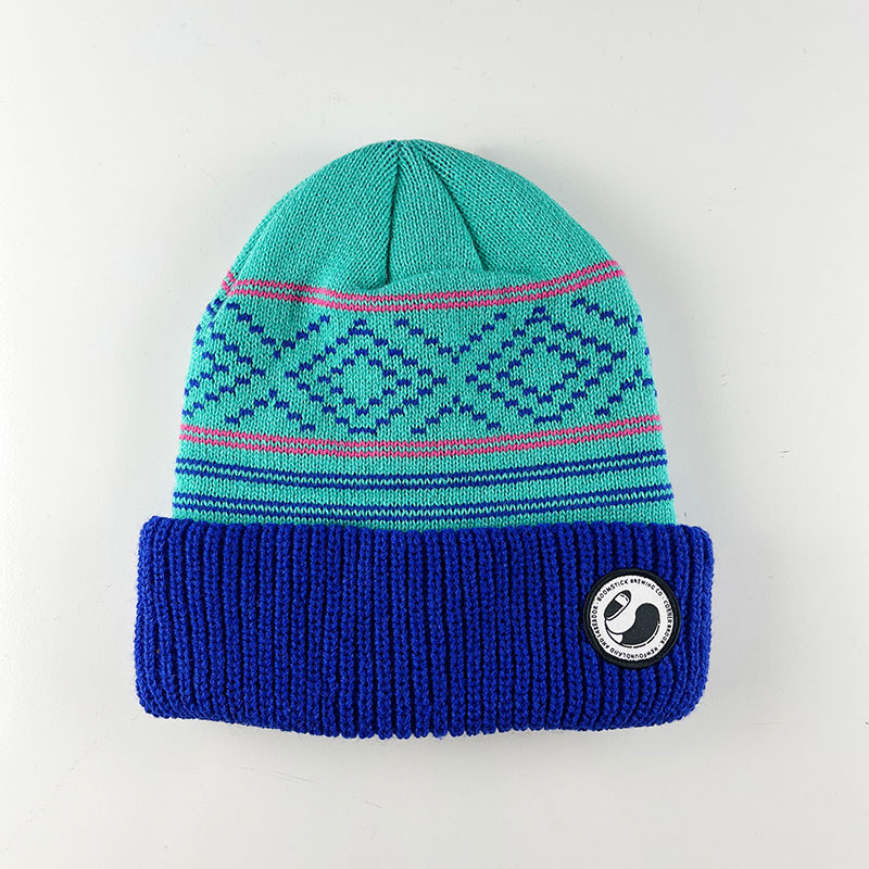 Thickness Jacquard Beanie